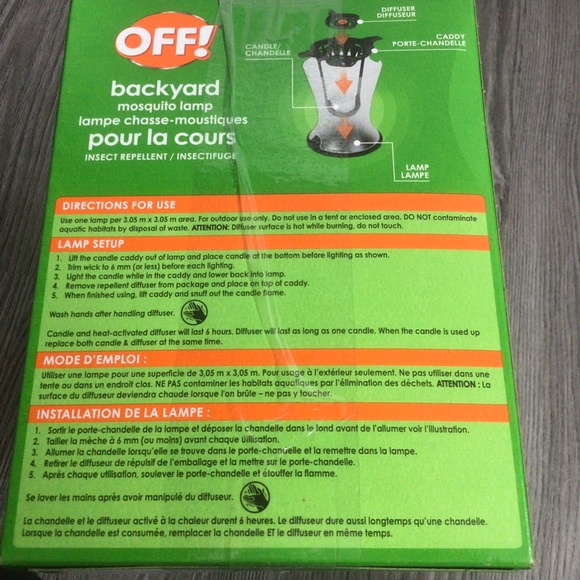 OFF! Mosquito Lamp Insect Repellent -2pk - Picture 5 of 5
